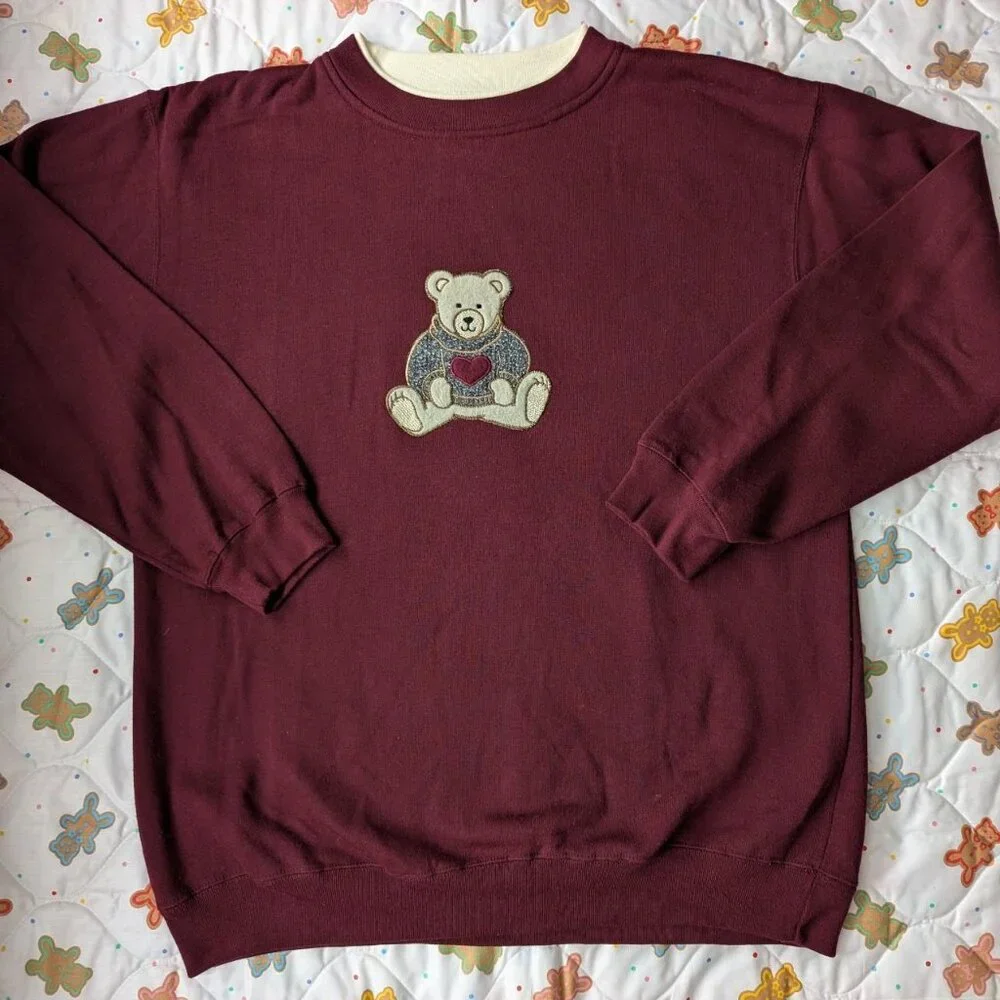 Teddy Bear Sweatshirt - Picture 2 of 8